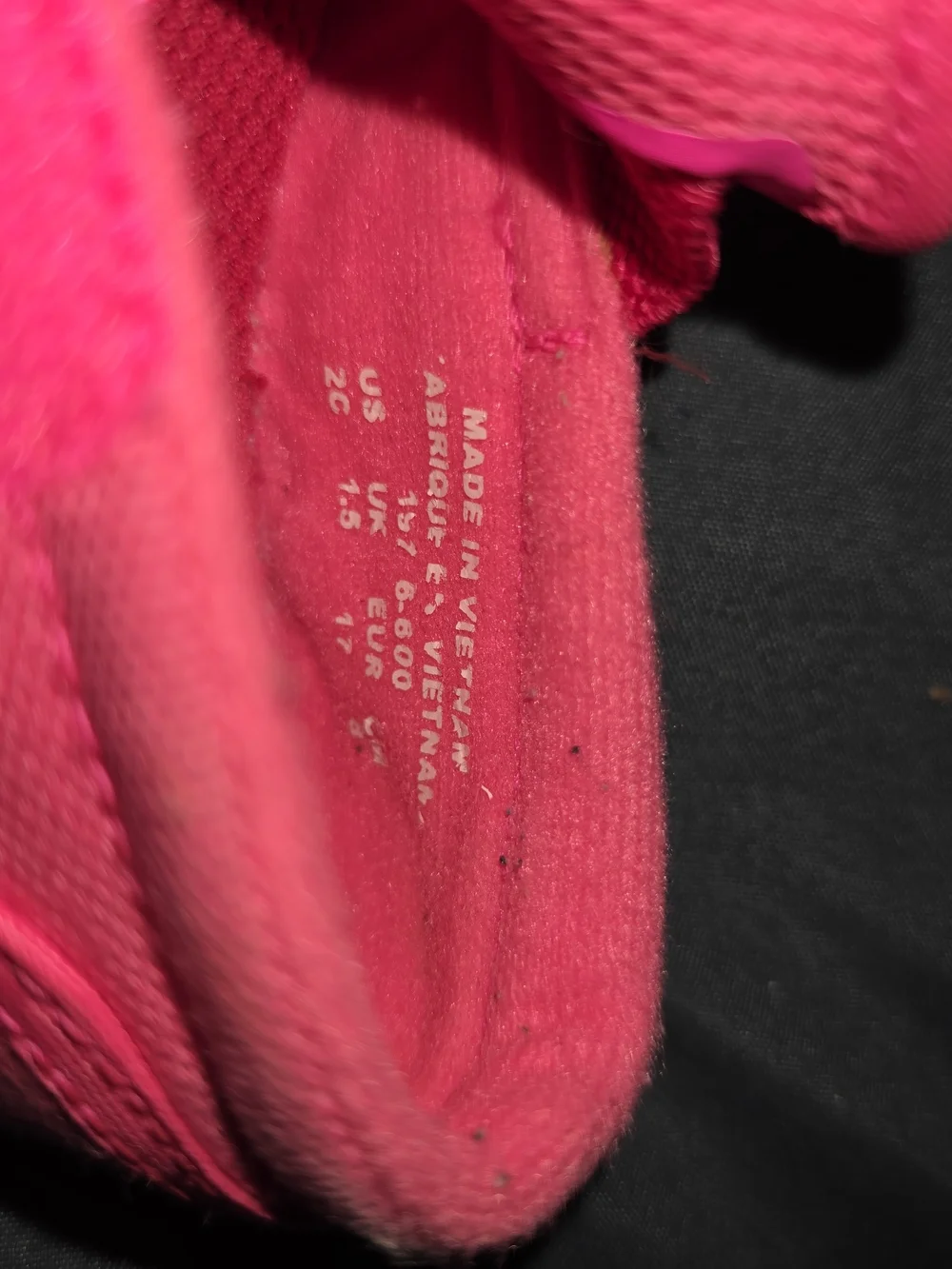Nike Kids Slip-On Sneakers - Hot Pink with White Swoosh